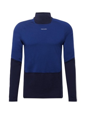 Funkcionalna majica z dolgimi rokavi Icebreaker 200 Oasis mornarsko modra barva - mornarsko modra. Funkcionalna majica z dolgimi rokavi iz kolekcije Icebreaker. Model izdelan iz merino volne