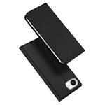 Dux Ducis Skin Pro knjižni ovitek za iPhone 16e, črna