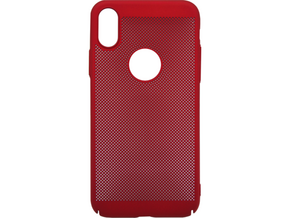 Chameleon Apple iPhone X / XS - Okrasni pokrovček (65H) - rdeč