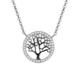 Beneto Srebrna ogrlica z drevesom življenja AGS360 / 47 srebro 925/1000