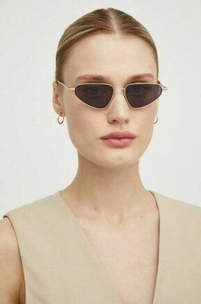 Sončna očala AllSaints ženski - pisana. Sončna očala iz kolekcije AllSaints. Model z enobarvnimi stekli in okvirjem iz kombinacije umetne snovi in kovine.