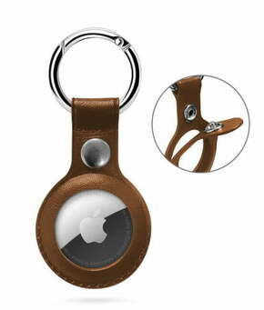 Epico Apple AirTag Leather case Brown