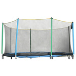 Zaščitna mreža za trampolin brez cevi 430 cm 4 noge