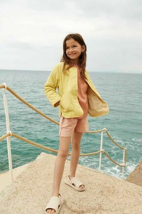 Otroška jakna Liewood Bea Jacket rumena barva - rumena. Otroška jakna iz kolekcije Liewood. Prehoden model