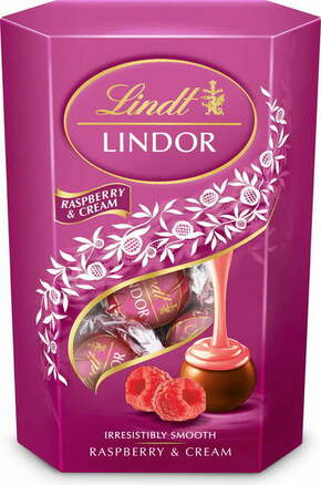 Lindt Lindor kroglice Raspberry &amp; Cream - 500 g