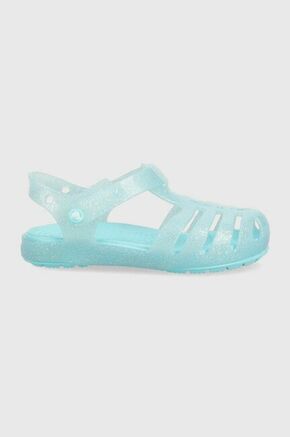 Otroški sandali Crocs CROCS ISABELLA SANDAL - modra. Otroški sandali iz kolekcije Crocs. Model je izdelan iz sintetičnega materiala. Model z mehkim