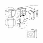 Electrolux vgrajena pečica EOE8P39WV