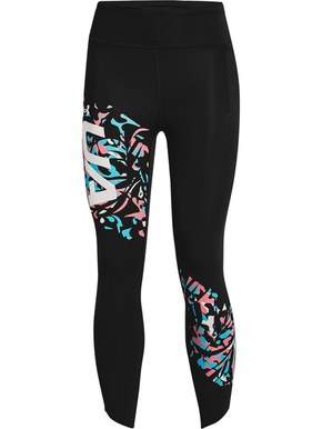 Legice Under Armour UA Fly Fast Floral 7/8 Tight-BLK