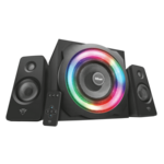 Trust GXT 629 Tytan RGB 2.1 zvočniki, 2.1, 120W/60W, črni