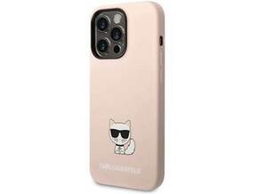 Karl Lagerfeld Karl Lag. Silicon Choup. iPhone 14 Pro Max Pink KLHCP14XSLCTPI