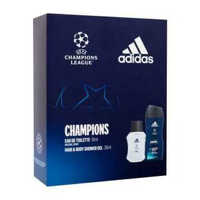 Adidas UEFA Champions League Edition VIII Set toaletna voda 50 ml + gel za prhanje 250 ml za moške