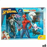 otroške puzzle spider-man dvostransko 60 kosi 70 x 1,5 x 50 cm (6 kosov)