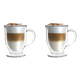 Komplet 2 dvostenskih skodelic za kavo Vialli Design, 250 ml