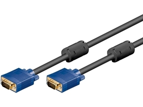 WEBHIDDENBRAND Kabel VGA Goobay M/M Gold blue - 10 m