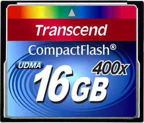 Transcend CompactFlash 16GB spominska kartica