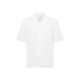 Lanena srajca Calvin Klein moška, - bela. Srajca iz kolekcije Calvin Klein. Model izdelan iz enobarvne tkanine. Ima okrasni ovratnik. Zračen, tanek material.