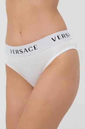 Versace spodnjice - bela. Hlačke iz zbirke Versace. Model iz udobna tkanina.