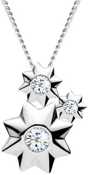 Preciosa Zvezdasta srebrna ogrlica Orion 5245 00 (veriga