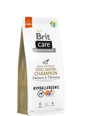 Feed Brit Care Dog Hypoallergenic Dog Show Champion Salmon &amp; Herring 3 kg