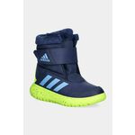 Otroške snežke adidas Winterplay C mornarsko modra barva, IF1716 - mornarsko modra. Otroške snežke iz kolekcije adidas. Podloženi model izdelan iz kombinacije sintetičnega in tekstilnega materiala.