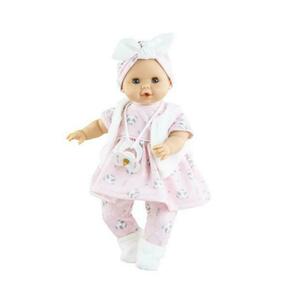 Dojenček Alex Y Sonia deklica v oblačilu s pandami 36 CM