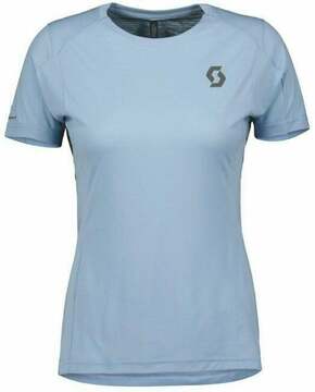 Scott Trail Run SS Womens Shirt Glace Blue XS Tekaška majica s kratkim rokavom