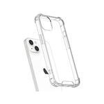 Onasi Silikonski ovitek ANTISHOCK za iPhone 15 Plus - prozoren