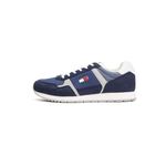 Tommy Jeans Nizke superge mornarska / encijan / svetlo siva / rdeča 27113820