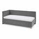 Siva otroška postelja s prostorom za shranjevanje 90x200 cm Fun – Meise Möbel