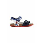 Otroški sandali Geox mornarsko modra barva - mornarsko modra. Otroški sandali iz kolekcije Geox. Model izdelan iz ekološkega usnja.