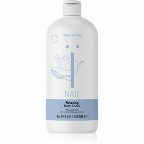Naif Baby &amp; Kids Relaxing Bath Foam relaksacijska pena za kopel 500 ml