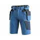 CXS Working shorts CXS NAOS men’s, blue-blue, HV yellow accessories