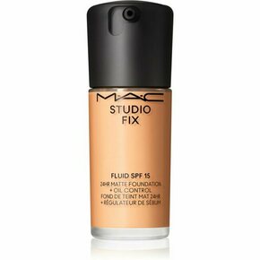 MAC Cosmetics Studio Fix Fluid SPF 15 24HR Matte Foundation + Oil Control matirajoči tekoči puder SPF 15 odtenek NC25 30 ml