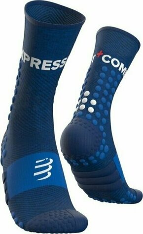 Compressport Ultra Trail Socks Blue Melange T3 Blue Melange T3 Tekaške nogavice