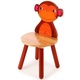 Tidlo Drevená stolička Animal opička