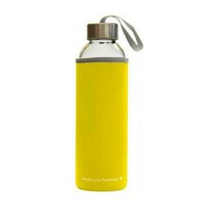 Steklenička Stream Color rumeno-siva
