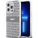 Ovitek DKNY PC/TPU Repeat Pattern Tonal Stripe Magsafe Case for iPhone 14 Pro Beige (DKHMP14LHRHSEE)