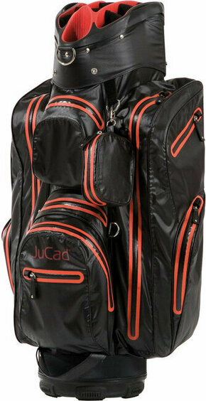 Jucad Aquastop Black/Red Golf torba Cart Bag