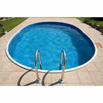 Azuro bazen WOOD VARIO OVAL, 5.5x3.7x1.2 m