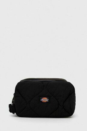Dickies črna barva - črna. Kozmetična torbica iz kolekcije Dickies. Model izdelan iz tekstilnega materiala.