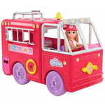 Mattel Barbie Chelsea gasilsko vozilo (HCK73)