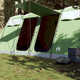 Družinski šotor za 10 oseb zelen vodoodporen - vidaXL - Zelena - 24 - 10 person - vidaXL