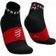 Compressport Ultra Trail Low Socks Black/White/Core Red T4 Tekaške nogavice