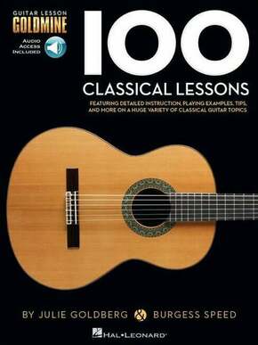 Hal Leonard Guitar Lesson Goldmine: 100 Classical Lessons Notna glasba