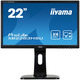 Iiyama ProLite XB2283HSU-B1 monitor, VA, 21.5"/22", 16:9, 1920x1080, 75Hz, pivot, HDMI, Display port, USB