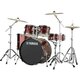 Set bobnov Rydeen Drum Kit With Kick Drum &amp; Cymbals Yamaha + stol GRATIS - Set RDP0F5 v vinsko rdeči barvi