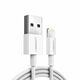 Ugreen kabel USB - Lightning MFI 1m 2,4A bela (20728)