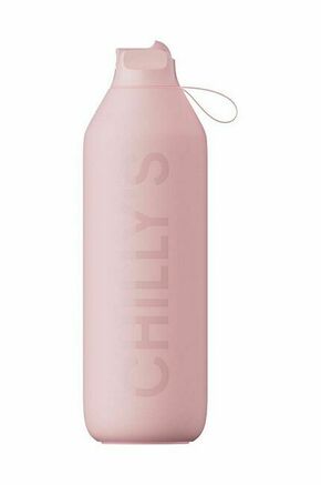 Termo steklenica Chillys Series 2 1 L - roza. Termo steklenica iz kolekcije Chillys. Model izdelan iz nerjavečega jekla.