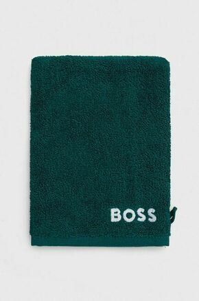 Rokavica za čiščenje BOSS 15 x 21 cm - zelena. Rokavica za čiščenje iz kolekcije BOSS. Model izdelan iz bombažne tkanine.