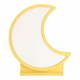 Rumena otroška namizna svetilka Moon – Candellux Lighting